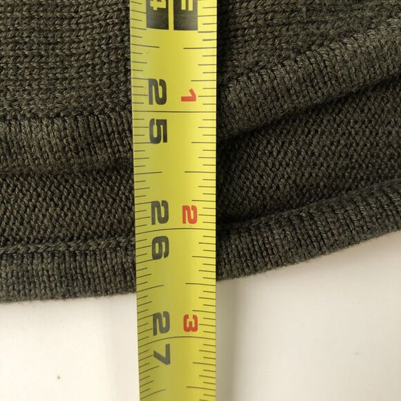 Michael Kors Women’s Knit Sweater Hunter Green Back Zipper Tag Size Medium - Picture 8 of 13